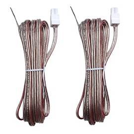 Câbles d'enceintes 2X Red Gray White Connector Speaker Sound Wires Cords Cables Compatible with Sony Disc Deck Receiver System