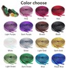 Olukssck 2 Pairs Flat Glitter Shiny Metallic Shoe Laces for