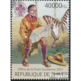 Guinea 9776 (complete. issue) unmounted mint/never hinged ** MNH 2013 Scouts and Butterflies (Stamps for collectors) Butterflies