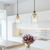 zeyu Modern Hanging Pendant Lights 2 Pack, Kitchen Pendant Lighting