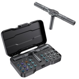 24 in 1 Magnetic Screwdriver Set, DIY Ratchet Mini Screwdriver Set, Removable self-assembly Precision Screwdriver kit, Magnetic DIY Precision Tool kit for PC Mobile Watch Bicycle