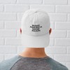 CafePress Make America Sane Again Unique Adjustable Baseball Hat