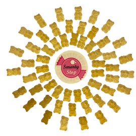 Smarty Stop Gummy Bears (Pineapple, 1 Pound (Pack of 1))