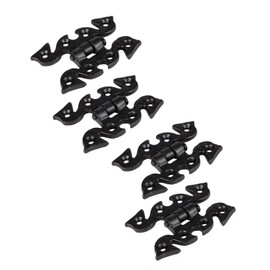 Hammer and Tongs - Ornate Cabinet Hinge - H70mm - Black - Pack of 4