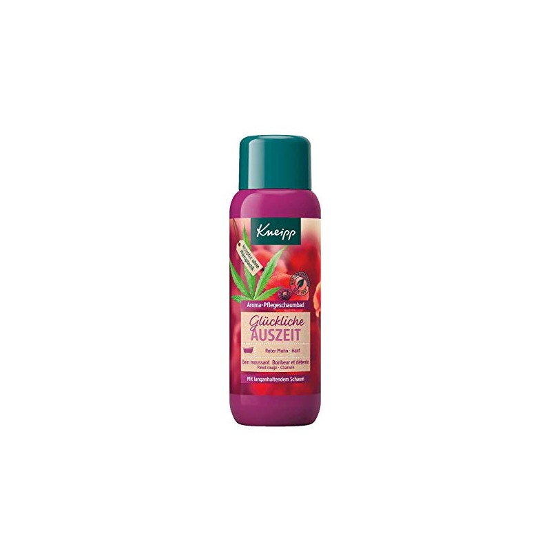 Kneipp Aroma-Pflegeschaumbad Erkältungszeit, 1er Pack (400 ml) & Aroma-Pflegeschaumbad Glückliche