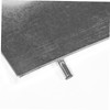 ORFOFE Air Conditioner Drain Pan 15.74In Galvanized Iron Drip Tray