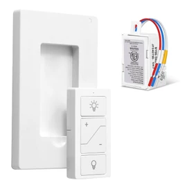 Wireless Dimmer Switch, Remote Light Switch and Receiver kit, Compatible with Alexa Voice Control, Smart Wall Switch Lighting Fixture for Ceiling Lights Pendant Lamps, Support 2.4G&5G