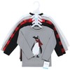 Hudson Baby Unisex Baby Long Sleeve T-Shirts, Winter Penguin Moose,