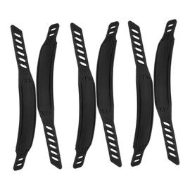 BESPORTBLE 3pairs Adjustable Gym Pedal Straps for Exercise Bike Footrest Straps for Stationary and Outdoor Cycling Easy to Fit Footwear Replaceable Bike Accessories