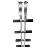 Hoffen 4 Steps Ladder Stainless Sport/Diver Ladder Dual Vertical Telescoping