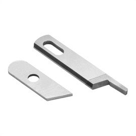 FIKLOTA Upper Knife 412585 and Lower Knife 550449 for Singer 14CG754 14SH654, 14SH644, 14SH744, 14CG744, 14U555 | Pfaff 4762, 4772 | Babylock BL202, BL302, BL400 Serger and Other Sewing Machines