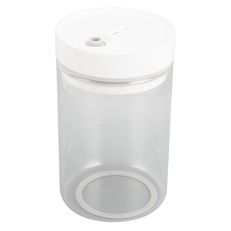 1100ml Electric Coffee Canister Glass Vacuum Sealer Jar Lasting Freshness