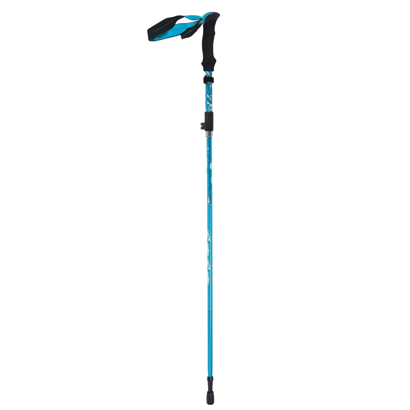 Hiking Pole Aluminium Alloy Telescopic Collapsible Multifunctional Outdoor Walking Stick