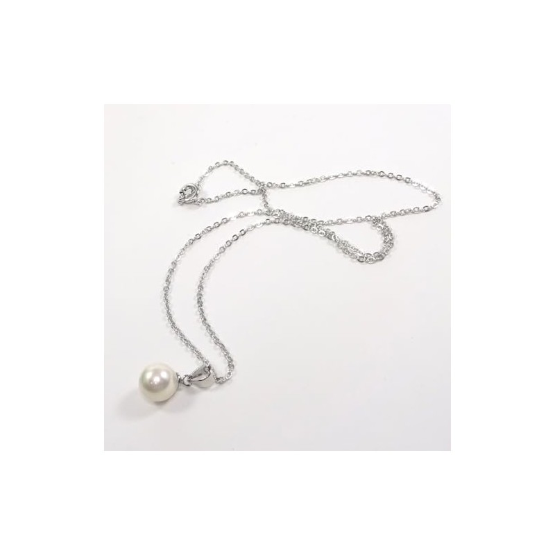 [You and My Jewelry Box] Shell Pearl Pendant Necklace, 0.3
