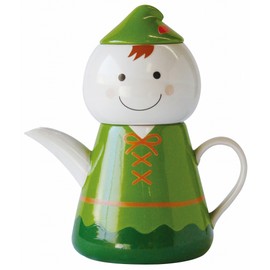 Sun Art SAN2000 “Alice” Teapot and Cup (1-Person Set), Cute Tableware
