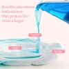 6pcs Pañales Calzones Entrenadores Reutilizables Ecológico