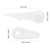 OSALADI Ceiling Light Clips Lamp Foot Fixing Buckle Flush Mount