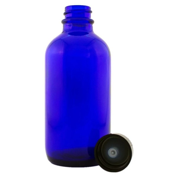 Aroma Vials 128 Pcs [Case] 4 oz [120 ml] COBALT