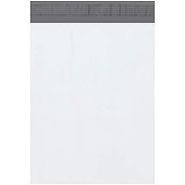 Aviditi Poly Mailer Envelopes, 10" x 13", White, Self-Seal Without Tear Strip, Waterproof and Puncture Resistant, For Packing, Mailing, and Shipping, Pack of 1000
