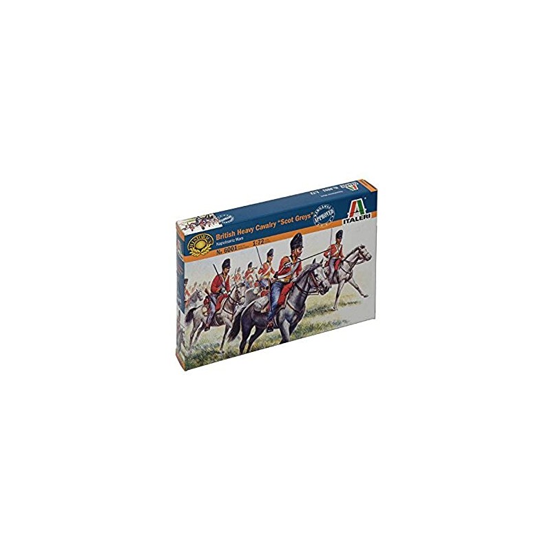 Italeri 6001 - Napoleonic Wars: British Heavy Cavalry Scala 1:72