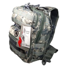 Nexpak 12" 800cu. in. Tactical Sling Shoulder Hiking Backpack TL312 DM Digital Camouflage