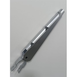 shengyi Barbed Wire Arm Extend for 1-3/8inch Hot-Dip Galvanized Steel Cornered Barbwire Extensions Chain Link Fence All Bolts Included Top Rail (10 pcs) silvery shengyi011