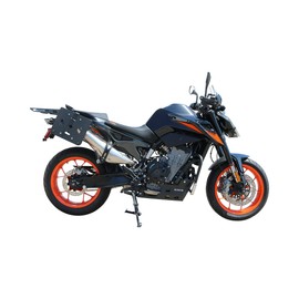 T-Rex Racing Luggage Rack/Grab Bar for KTM 790 Duke/890 Duke, Black Steel/Aluminum, Basic/Utility Style