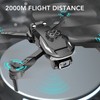 Mini Drone Optical Flow Positioning 4 Sided Obstacle Avoidance Remote