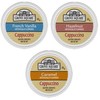 Grove Square Cappuccino Pods, Variety Pack, Single Serve (Pack of