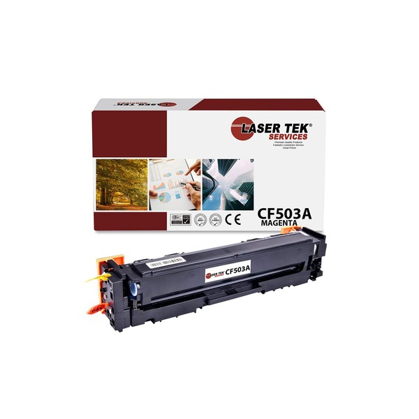 Laser Tek Services Compatible Toner Cartridge Replacement for HP 202A