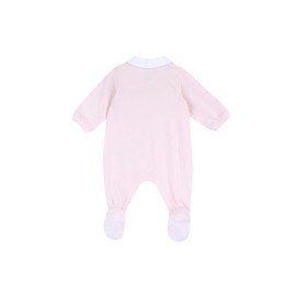 Chicco, Lightweight and soft cotton romper for newborns, with practical front and crotch opening, ideal for spring and autumn, designed in Italy, baby clothes 0-24 months
