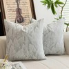 WACOMECO Floral Throw Pillow Covers, Pack of 2 Accent Decorative