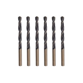 Misuyue 6pcs Metal Drill Bits, 4mm HSS Drill Bit Sets, Carbide Twist Drill Bit for Metal Stainless Steel Aluminum Alloy, Wood Drill Bits