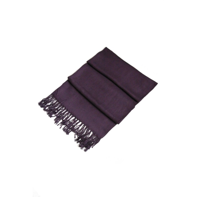 Sakkas 78" X 28" Rayon from Bamboo Soft Solid Pashmina
