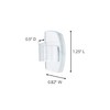 Command Indoor Outdoor Vinyl Light Clips with 46 Clips 50