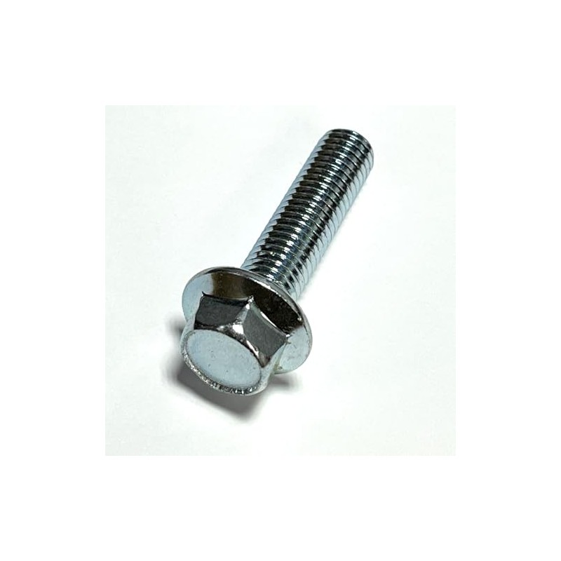 M10 (P=1.5 coar) X40L (under neck) Flange Bolt Iron Uniqlo