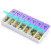 DANYING Large Pill Organizer 2 Times a Day, Weekly Pill