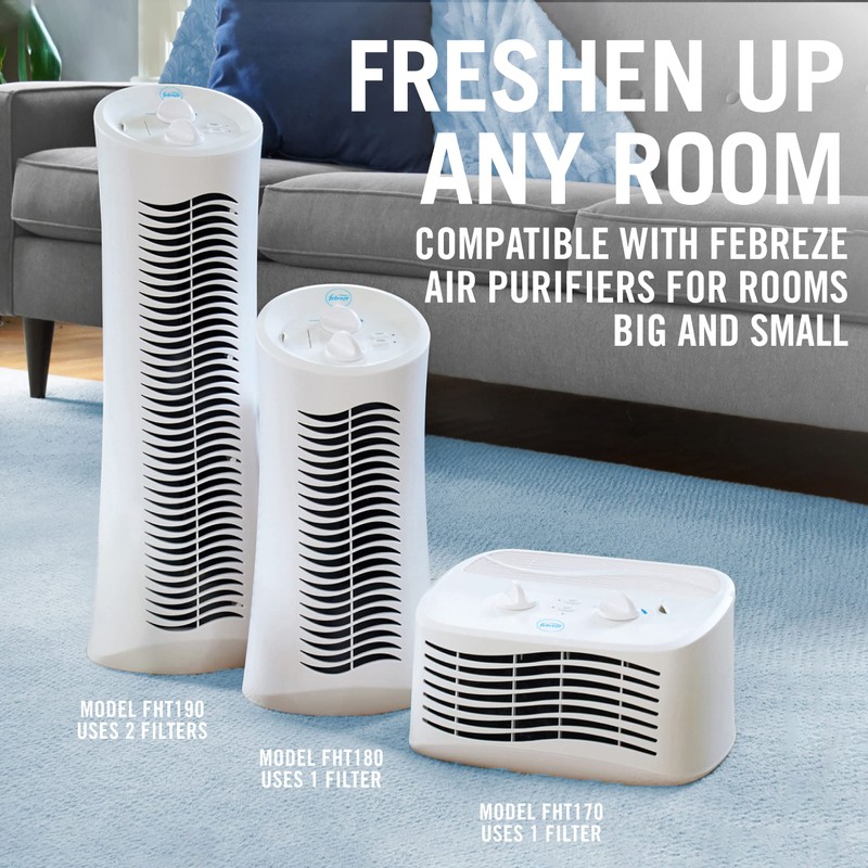 Febreze FRF102B Replacement Dual Action Filter, 2-Pack