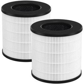 AC201B/PU-P05 Replacement HEPA Filter for FULMINARE PU-P05 Purifier also Compatible with Purivortex AC201B Purifier, H13 True HEPA P05 Air Filter, 2-Pack