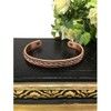 Helena Rose Pure Copper Magnetic Bangle for Men and Women