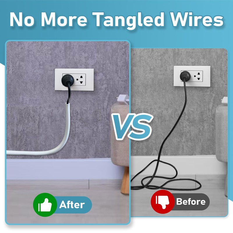 78" Cord Hider Wall, Self Adhesive Silicone Cord Covers for