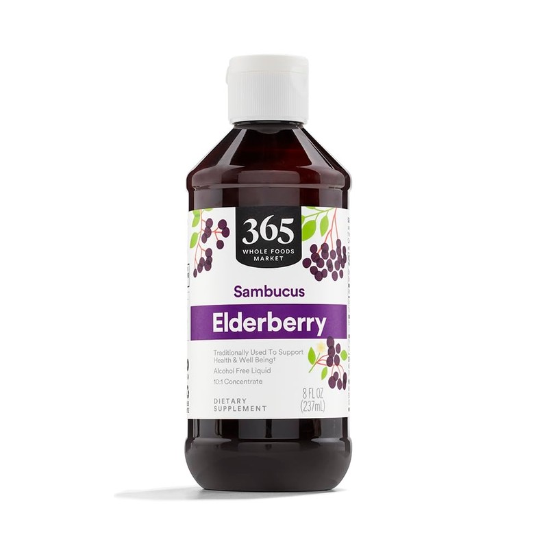 365 by Whole Foods Market Elderberry Syrup, 8 FZ