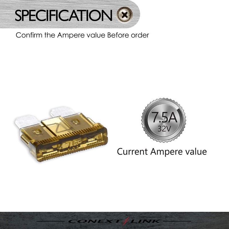 Conext Link ATC7.5-25 ATC Fuse 25 Pack (7.5 Amp) （14302）