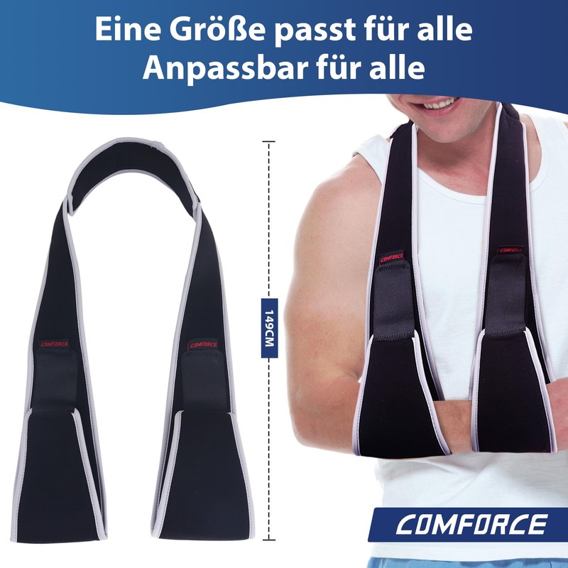 Comforce Arm Strap for Shoulder Elbow Waist Injury Adjustable Arm