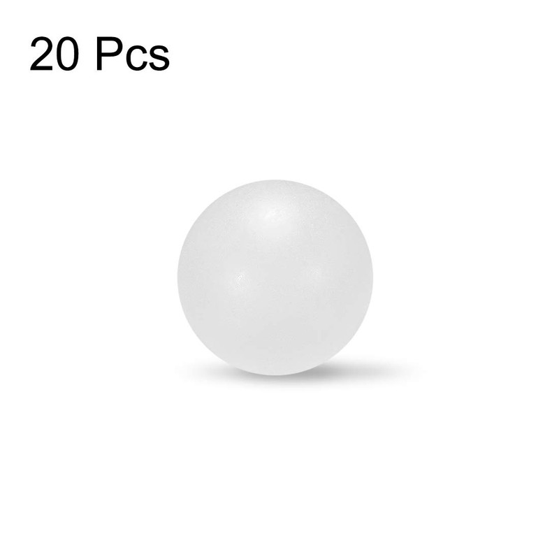 sourcing map 8mm PP Solid Plastic Balls, Precision Bearing Ball