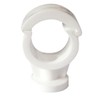 20 x fiXte Single Pipe Clips with Quick Lock Fastening