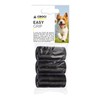 Croci C9020765 Hundekotbeutel Easy Grip, schwarz Set von 3 x
