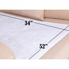 Masirs Mattress Pad Sheet Protector - Soft Quilted Cotton with