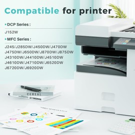 Kuva LC103XL Ink Cartridges Compatible for Brother LC103 Ink Cartridges use with Brother MFC-J6520DW MFC-J450DW MFC-J870DW MFC-J6920DW MFC-J470DW (1 Black 1 Cyan 1 Magenta 1 Yellow)