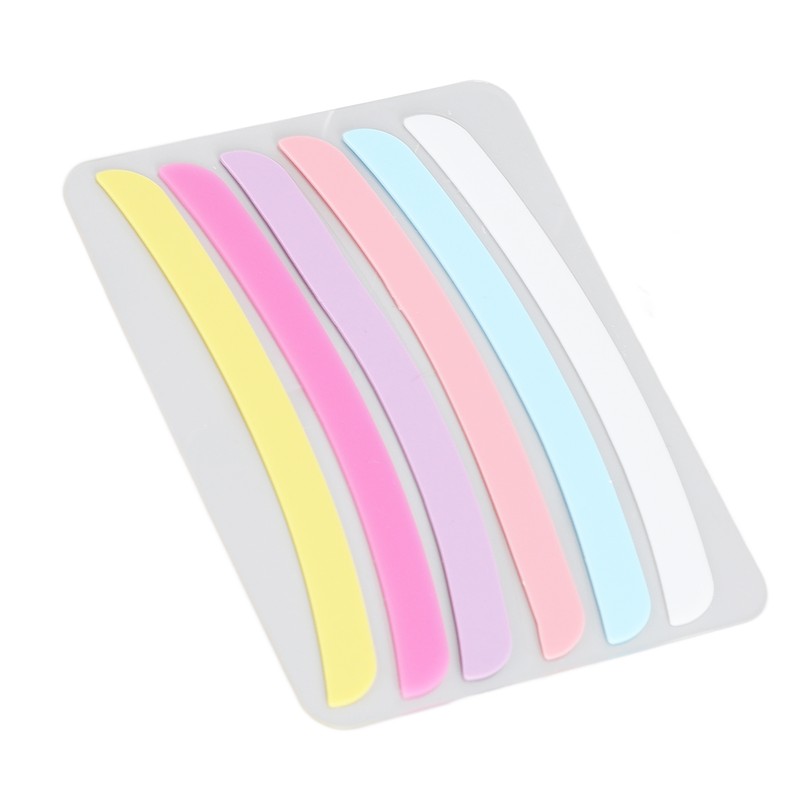 30 Pairs Silicone Lash Lift Ribbon Covers Kit Soft Flexible